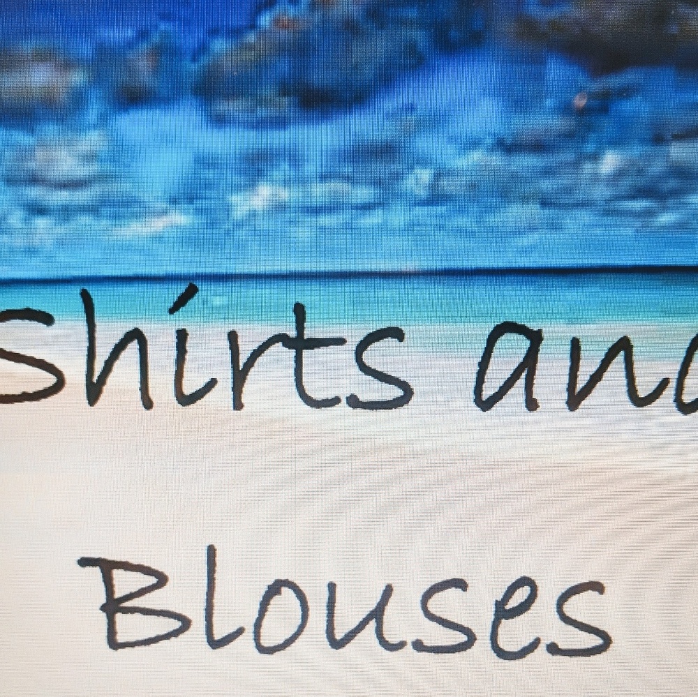 Shirts, blouses & pull-on sweaters